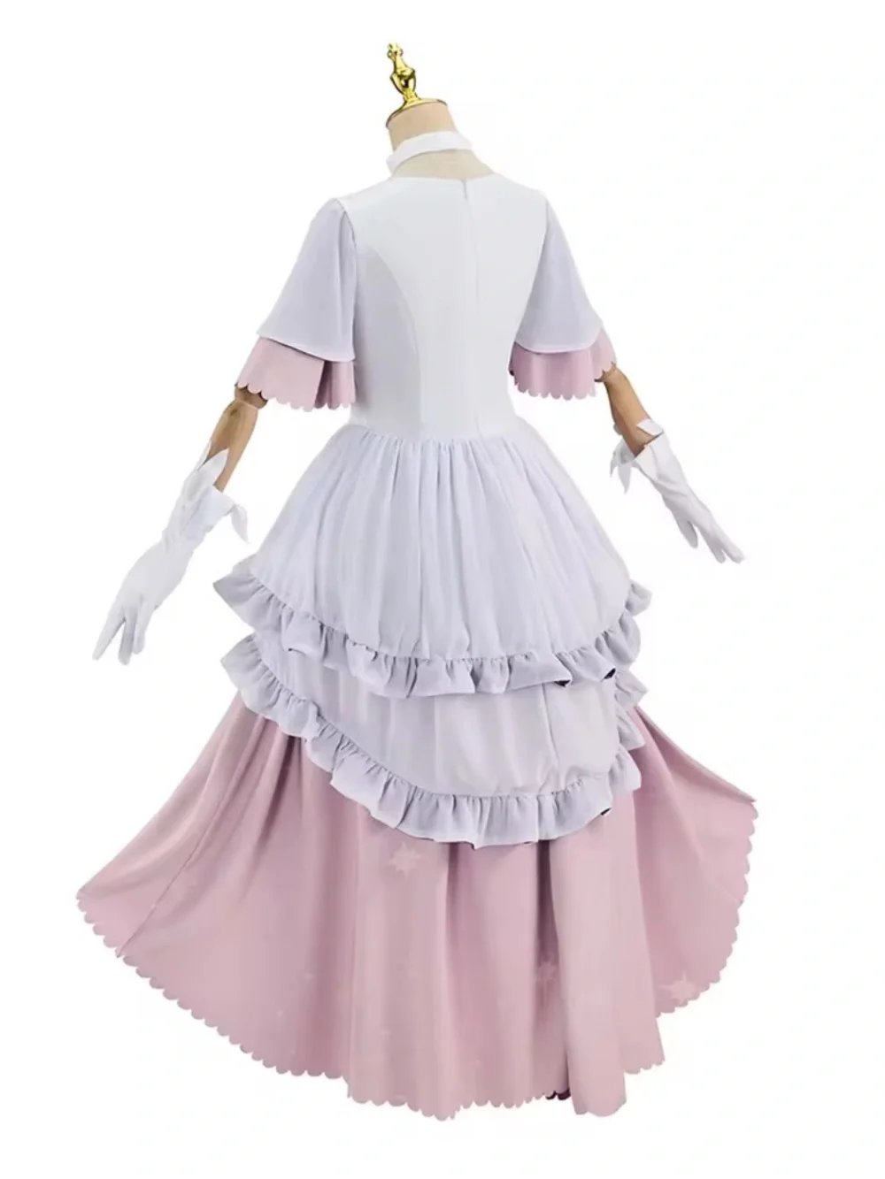 Puella Magi Madoka Magica Kaname Madoka Golden Goddess Cosplay Costume Dress
